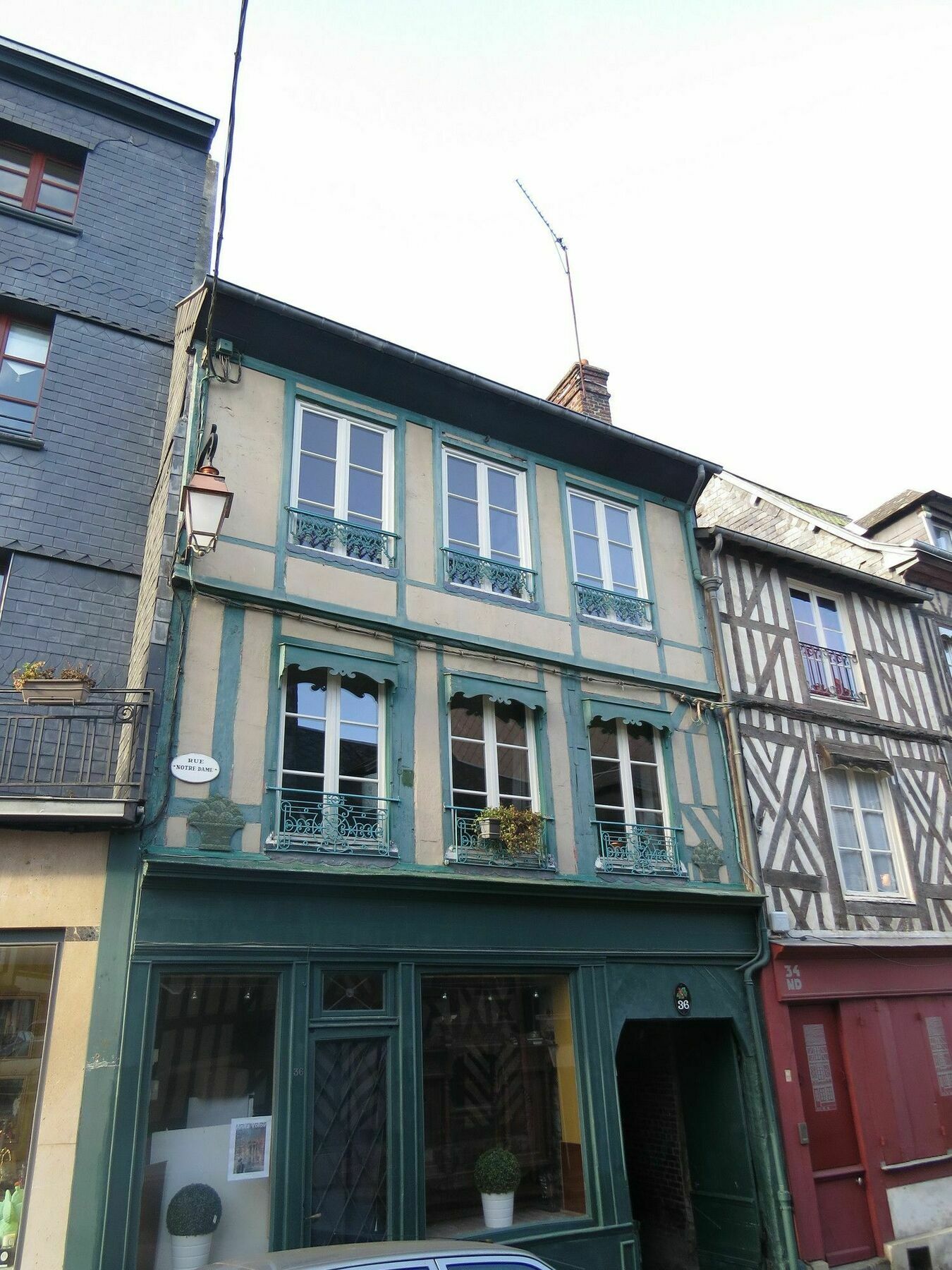 Appartement Le Notre Dame Онфльор Екстериор снимка